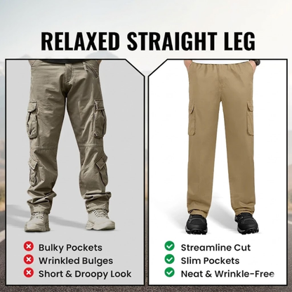 Ultra Comfort Flex Fit Cargo Trousers - 70% OFF TODAY + Free Shipping