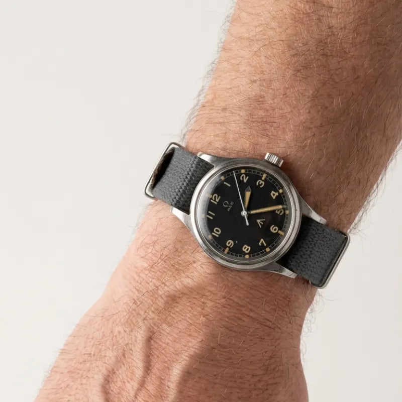 Omega Watch — RAF Inspired Field Watch — 63% OFF Today + Free Shipping