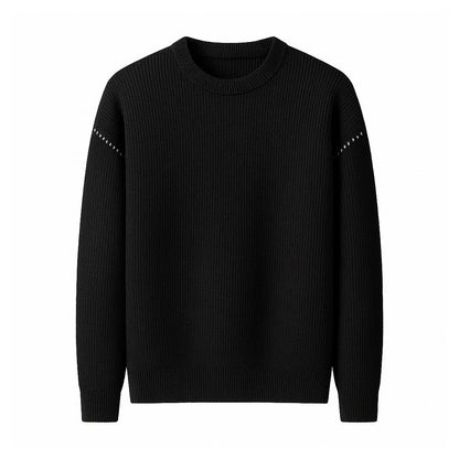 UrbanEase Knit Crew Sweater – Effortless Warmth & Modern Simplicity