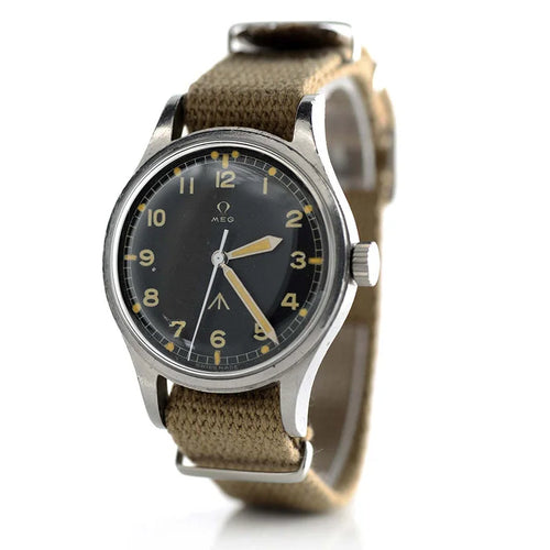 Omega Watch — RAF Inspired Field Watch — 63% OFF Today + Free Shipping